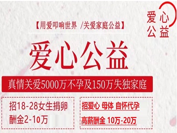 兴化捐卵助孕生子 爱心志愿者招募